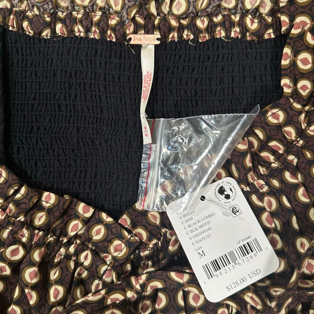 Free People Women's Star Dip Mini Dress Size M - Picture 7 of 8